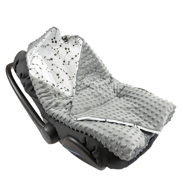 Śpiworek do fotelika minky - gwiazdozbiór_a.jpg