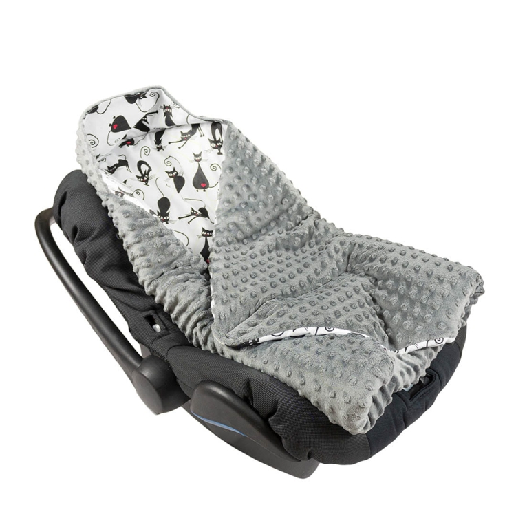 Śpiworek do fotelika minky - koty2_a.jpg