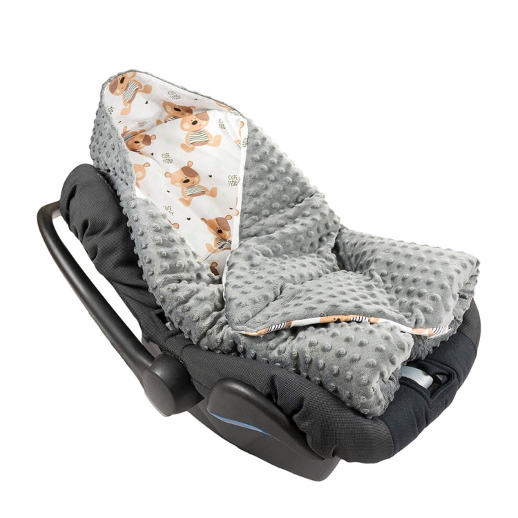 Śpiworek do fotelika minky - miś_a.jpg