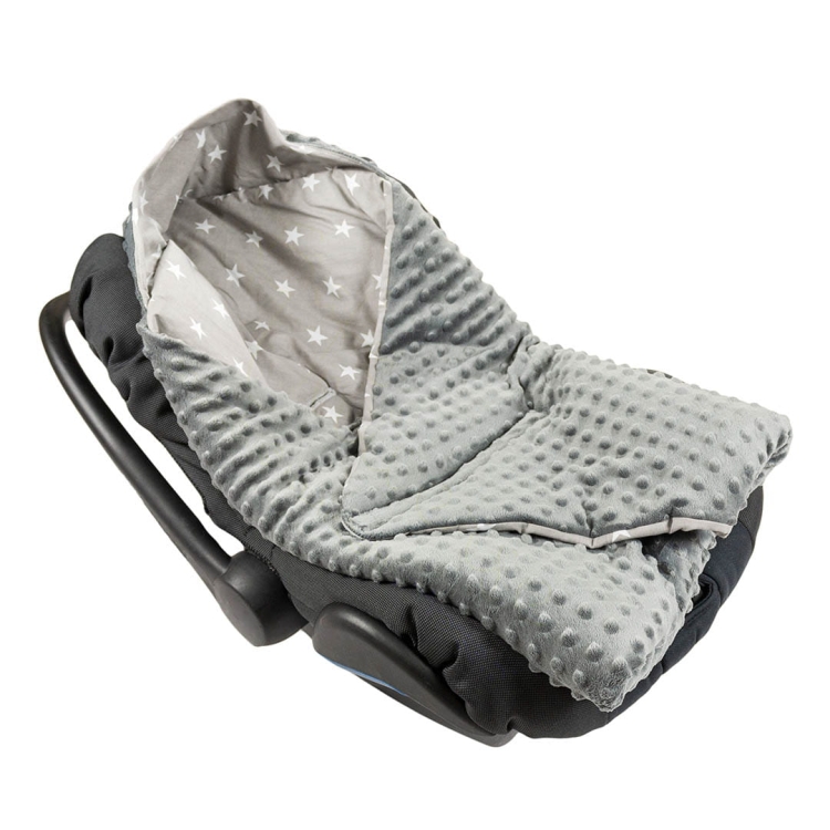 Śpiworek do fotelika minky - szare_gwiazdki_a.jpg
