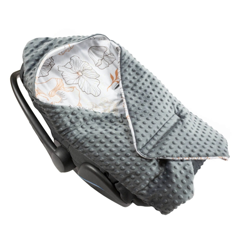 Śpiworek do fotelika minky - biała_łąka_a.jpg