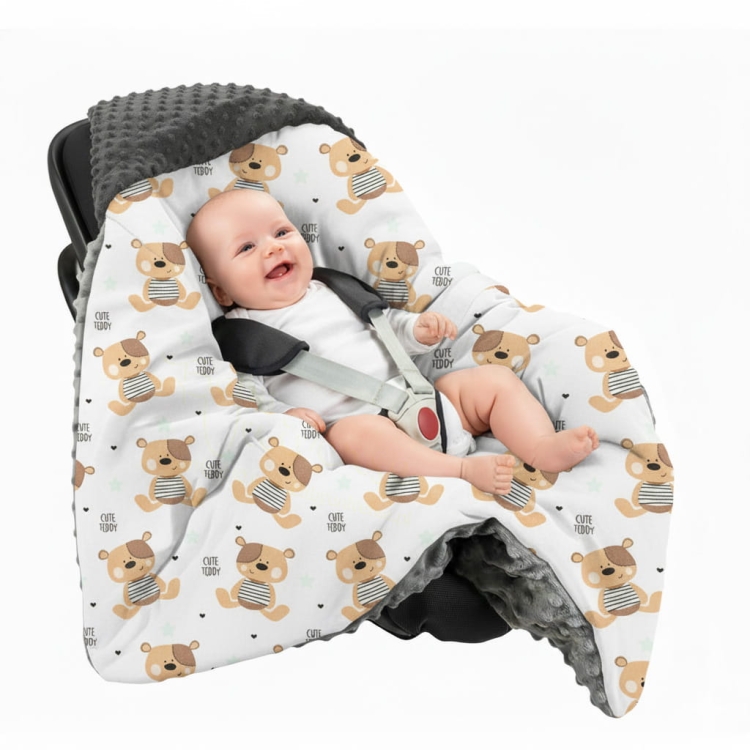 Śpiworek do fotelika minky - miś_b.jpg