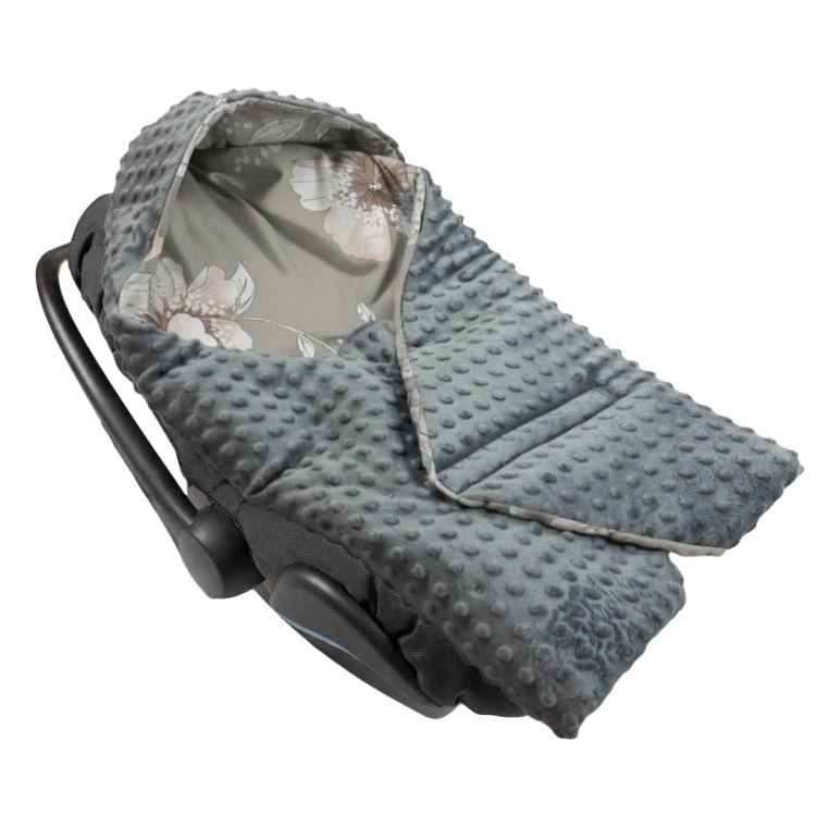 Śpiworek do fotelika minky - hibiskus_a.jpg